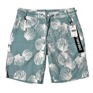 NWT Dreamland Floral Striped Bermuda Shorts 10 inch Men’s 30